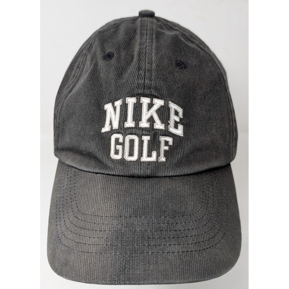 Vintage Y2K Nike Golf Hat Cap La Quinta Distressed Faded Gray Strapback Baseball